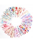 30 wzory 30 sztuk/partia Floral Nail Art folia rolls-30 japonia Flower-4cm * 20cm paznokci okłady paznokci naklejki paznokci fol