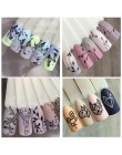 40 sztuk/1 partii mieszane wzory Nail Art Transfer wody naklejki biżuteria kwiatowe naklejki Nails Watermark tatuaż paznokci nar