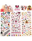 HOT310-312 3 paczek/partia śliczne ładne mysz z kreskówki MINNIE NAIL ART naklejki tatuaże woda naklejka NAIL ART + darmowa wysy