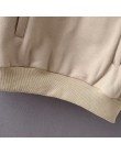Aachoae Casual solidna bluza z kapturem kobiety Batwing z długim rękawem Plus rozmiar bluzy jesień sweter Pure stylowe topy Suda