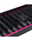 1 Case All Size JBCD przedłużanie rzęs Mink Black fałszywe naturalne sztuczne rzęsy Curl