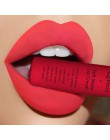 Qibest marka matowa cielista szminka Lipkit Pigment ciemno czerwony czarny długotrwały wodoodporny błyszczyk Lot kobiety uroda m