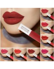 12 kolorów seksowne czerwone usta aksamitna szminka w płynie wodoodporna matowa szminka długi trwały błyszczyk do ust makijaż Nu