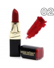 Miss Rose marka batom 24 kolor Nude matowa szminka matowa aksamitna szminka uroda czerwone usta batom kosmetyczny długotrwały ma