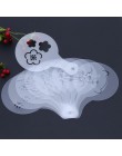 16 sztuk/zestaw Cafe Foam szablon do dekoracji Barista szablony narzędzie dekoracyjne Garland Mold drukowanie na kawie kwiat Mod