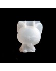 3D jednorożec silikonowe formy do ciasta kotek niedźwiedź przezroczyste gliny DIY kremówka foremka do musu ciasto dekorowanie na