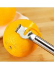 Nowe obieraczki do cytryny ze stali nierdzewnej pomarańczowe owoce cytrusowe Zester obieraczka do owoców gadżety kuchenne