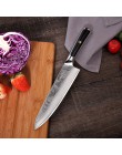 SUNNECKO profesjonalne 8 "damaszek Steel Chef nóż japoński VG10 rdzeń ostrze Razor Sharp noże kuchenne G10 uchwyt krajalnica do 