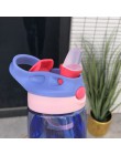 New hot Fashion 480 ml Cute Baby Water Cup szczelna butelka ze słomką pokrywka dzieci szkoła butelki do picia na zewnątrz kubek 