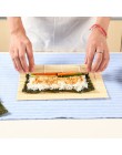 Nowy 1 sztuk Sushi narzędzie bambusowa mata zwijana DIY Onigiri ryż rolki kurczaka rolki ekspres ręczny kuchnia japońskie Sushi.