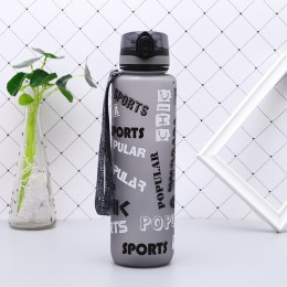 Nowe letnie Shaker sportowe butelki na wodę Drink Camping Tour zewnętrzna butelka do wody 600/1000ml plastikowe Tritan Drinkware