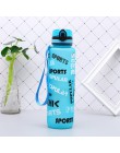 Nowe letnie Shaker sportowe butelki na wodę Drink Camping Tour zewnętrzna butelka do wody 600/1000ml plastikowe Tritan Drinkware