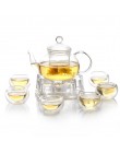 VILEAD Handmade żaroodporne szkło borokrzemianowe gruby dzbanek na herbatę filtr chiński kungfu herbata czajniczek pachnące popo