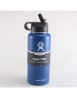 32oz/40oz Hydro Flask butelka wody butelka wody ze stali nierdzewnej izolowane próżniowo szerokie usta podróży przenośna butelka