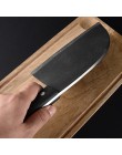 XYj Full Tang Handmade nóż rzeźnicki nóż kuchenny szefa kuchni wysokiej węgla platerowane stali Cleaver fileting krojenie nóż na