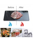 Szybka taca do rozmrażania odwilż mrożone jedzenie mięso owoce szybkie rozmrażanie płyta główna kuchnia odszranianie materiały 2