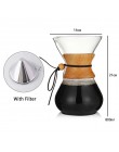 400ml 600ml 800ml odporny na szkło ekspres do kawy ekspres do kawy Espresso ekspres do kawy z filtrem ze stali nierdzewnej