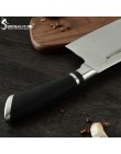 SOWOLL kuchnia Cleaver nóż wysokiej węgla noże ze stali nierdzewnej rzeźnik Chopper tasak 6 cal ze stali nierdzewnej nóż do kroj