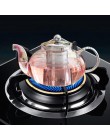 Dobre przezroczyste szkło borokrzemianowe czajniczek z 304 zaparzacz ze stali nierdzewnej sitko żaroodporne luźny liść herbaty n