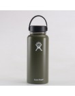 Hydro Flask butelka wody butelka wody ze stali nierdzewnej izolowane próżniowo szerokie usta podróży przenośna butelka termiczna