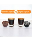 ICafilas do Dolce Gusto wielokrotnego użytku Crema kapsułka z kawą Cappuccino filtry kompatybilne z Nescafe Dolci Gusto Machine