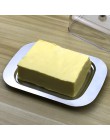 Pojemnik na maselniczka pojemnik na chleb z serem pojemnik na masło z przezroczystą pokrywką pojemnik na masło ze stali nierdzew