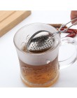 Zaparzacz do herbaty ze stali nierdzewnej siatka sitko do herbaty kawy zioła i przyprawy filtr dyfuzor uchwyt zaparzaczka do her