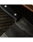 ZEMEN nóż rzeźnicki ze stali wysokowęglowej nóż do krojenia ręcznie kuty chiński tasak z pełnym uchwytem Tang Chef narzędzia kuc