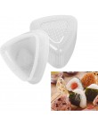 4 sztuk/zestaw DIY forma do sushi Onigiri kulka ryżu żywności naciśnij trójkątne do robienia sushi mold Sushi Kit japoński kuchn