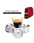ICafilas ekologiczny stal nierdzewna K opłata i Caffitaly filtr wielokrotnego napełniania kapsuła do kawy wielokrotnego użytku F