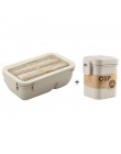 850ml pszenica słoma pudełko na Lunch bezpieczne dla zdrowia tworzywa Bento pudełka stołowe naczynia mikrofalowe pojemnik do prz