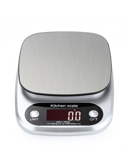 3kg/0.1g 10kg/1g cyfrowy elektroniczny do kuchni do jedzenia dieta skala waga Balancer Home LCD cyfrowa elektroniczna waga