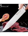 SOWOLL wysokiej jakości 6 sztuk nóż ze stali nierdzewnej zestaw noży kuchennych narzędzia narzędzia do krojenia Santoku krojenie