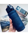 Butelka wody 1000 ML sport blender do napojów Outdoor Travel przenośna szczelna Tritan plastikowa butelka do picia o dużej pojem