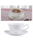 Europa szlachetna porcelanowa filiżanka do kawy spodek zestaw łyżek 200ml luksusowy kubek ceramiczny najwyższej jakości porcelan