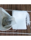 Nowe torebki 100 sztuk/partia 5.5x7CM puste torebki herbaty z String Heal Seal filtr papieru do Herb Loose Tea