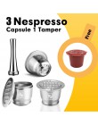 Kompatybilny z kapsułką wielokrotnego napełniania Nespresso 2019 stal nierdzewna wielokrotnego użytku do kapsułki Nespresso