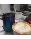 Dzbanek do kawy 450ML ze stali nierdzewnej dzbanek do spieniania mleka kubki kafiatera do Espresso dzbanek do kawy narzędzia bar