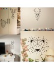 Styl skandynawski geometria naklejka ścienna zwierzęta do dekoracja domu salon dekoracja sypialni naklejki ozdobne naklejki ście
