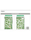 Wymienny zielony las bambusowy głębokości naklejki ścienne kreatywny chiński styl diy drzewo naklejki dekoracyjne do dekoracji s