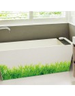 * 3D świeża zieleń trawa listwy pcv naklejki ścienne listwy dla dzieci salon sypialnia łazienka kuchnia przedszkole balkon home 