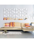 Hot big 3d naklejki ścienne dekoracyjne living home nowoczesne akrylowe wielkie lustro martwa natura powierzchnia moda diy ścian
