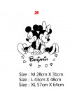Spersonalizowana nazwa własna myszka Mickey na ścianę naklejka Minnie Decor dla dzieci pokój dekoracja do pokoju dziewczęcego na