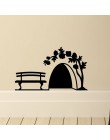 Mała mysz otwór naklejki ścienne szafa drzwiowa ozdoby do dekoracji domu dekoracja pokoju dla dzieci kreatywny pcv rzeźbione nak