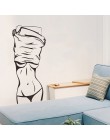 Seksowna dziewczyna naklejka ścienna kreatywny salon dekoracja sypialni dekoracyjne naklejki ścienne tapety home decor Fitness n