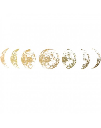 Kreatywny księżyc faza 3D naklejka ścienna Home living dekoracja ścienna dekoracyjne naklejki ścienne tło decor księżyc naklejki
