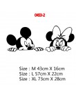 Lovely Mickey Mouse Minnie Vinyl naklejka ścienna do dekoracja pokoju dziecięcego przedszkole dekoracja sypialni dziecięcej nakl