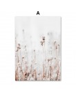 Roślina hodowlana kwiat liście pszenica ściana krajobrazowa płótno artystyczne malarstwo Nordic plakaty i druki zdjęcia ścienny 
