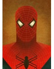Marvel Minimal superbohaterowie Vintage plakaty do wystroju domu papier pakowy wysokiej jakości plakat na ścianę
