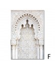 Maroko drzwi plakat skandynawski obraz ścienny na płótnie dekoracje religia Casablanca Palace zdjęcia ścienny do salonu Unframed